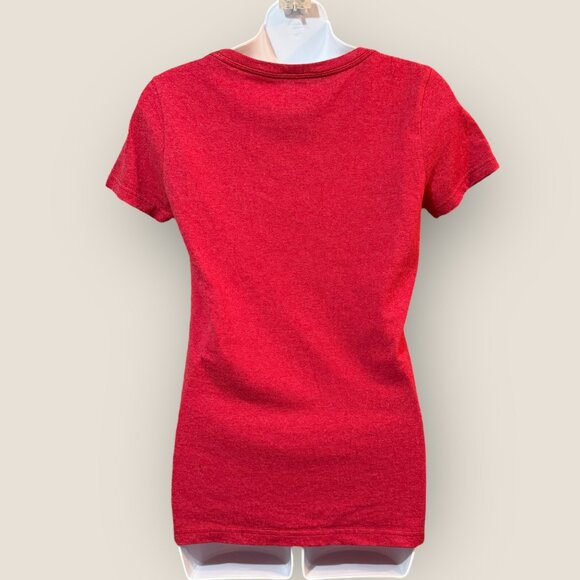 Disney Store Chicago Minnie Mouse Red Graphic T-Shirt Size Small - Picture 2 of 3